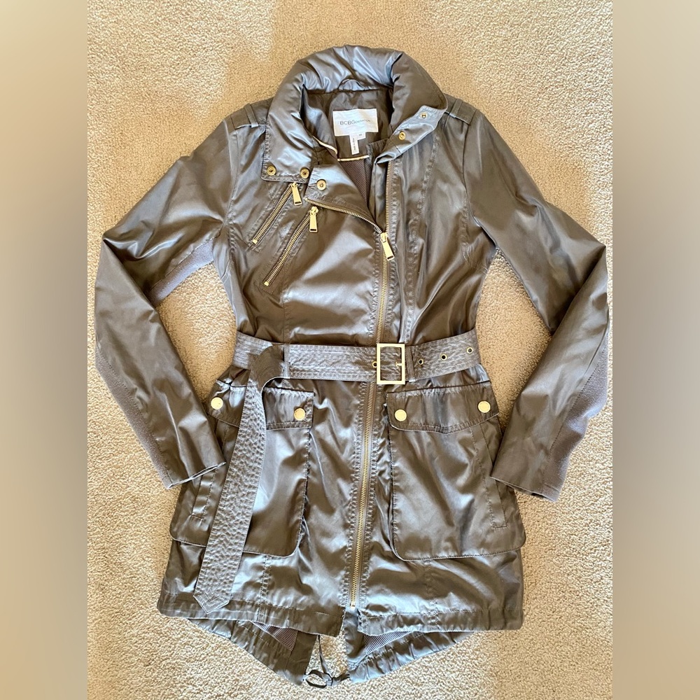 BCBGeneration Utility Style Trench Coat